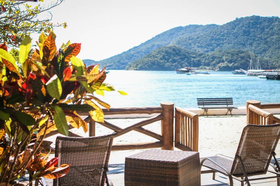 Pousada Recreio Da Praia Илья-Гранди Экстерьер фото