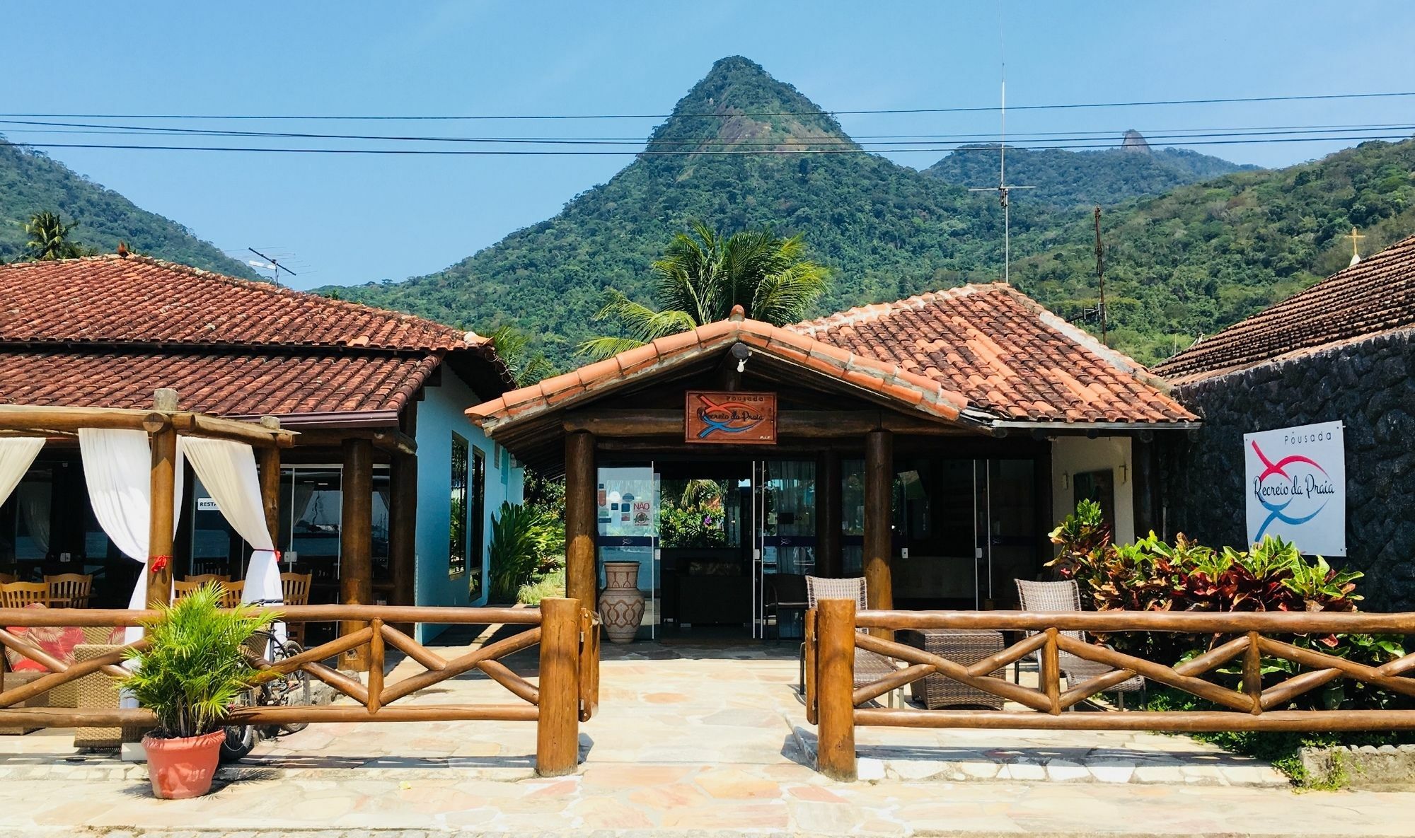 Pousada Recreio Da Praia Илья-Гранди Экстерьер фото